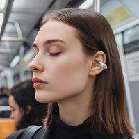 Écouteurs Sans Fil OEM/ODM Portables, Réduction de Bruit ENC, Casque Bluetooth 5.4 OWS, Mini Écouteurs Sans Fil à Faible Latence