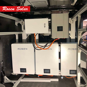 Batería de Litio Recargable Rosen Solar Energy de 5KW 10kw, 48V 200Ah, Apta para Sistemas de Energía Solar - Product Image 3
