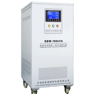 220V 3 giai đoạn AC điện áp ổn định 100kva VC đồng điều chỉnh hiệu quả 98% + thông minh LCD CE chứng nhận thiết bị y tế - Product Image 1
