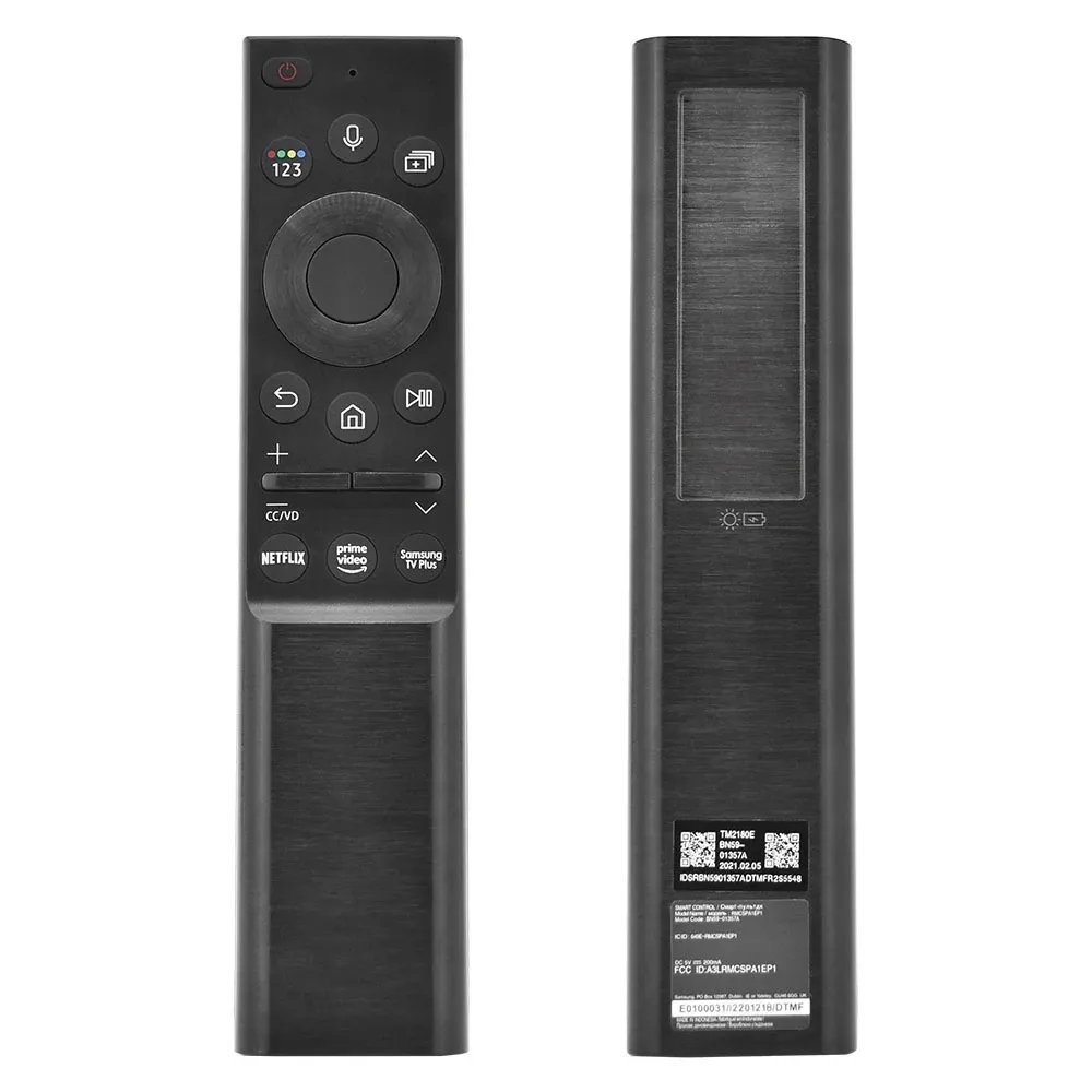 New Voice Solar Energy TV Remote Control BN59-01357A For Samsung 2021 QLED TM2180E QN9 QN8 QN7 N43LS03AAFXZA