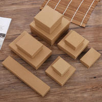 Petit cadeau artisanal boîte à bijoux pour emballage Logo personnalisé papier carton