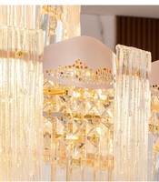 Villa de luxe, lustre sur mesure de 2 mètres de haut