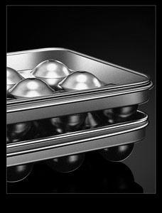 Moldes Redondos para Cubitos de Hielo de Acero Inoxidable al por Mayor Syh252 con Tapas - Product Image 6