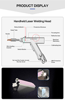 Miroir réfléchissant laser direct usine avec support, compatible avec la tête de soudage et de nettoyage laser portative Chaoqiangweiye