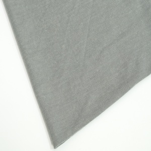 J1017 High Quality Wholesale Soft Jersey Knit Sweater Fabric 85% <strong>Ramie</strong> 15% Nylon Natural <strong>Yarn</strong> Dyed Knitted Cloth for Dresses - Product Image 3