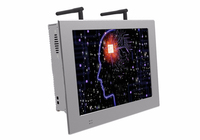 Nouvel ordinateur de bureau industriel tout-en-un avec écran tactile capacitif LCD, châssis métallique en aluminium, lecteur VGA