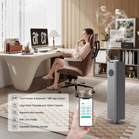 Diffuseur d'arômes 2025 - Écran intelligent - Sans eau - Usage commercial et hôtelier - Matériau en alliage d'aluminium - Contrôle sans fil par application