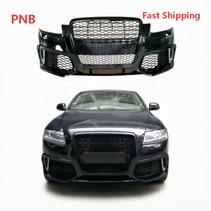 Para <span class=keywords><strong>Audi</strong></span> A6 C6 2009-2011, Conjunto de Parachoques Delantero Estilo <span class=keywords><strong>RS6</strong></span> con Rejilla, Kit de Conversión de Carrocería, Aspecto Agresivo - Product Image 1