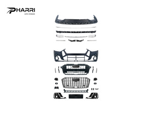 ใหม่ pharri <span class=keywords><strong>Audi</strong></span> <span class=keywords><strong>A8</strong></span> D5 (2018-2022) อัพเกรดเป็น D5PA <span class=keywords><strong>2023</strong></span> + สไตล์ Starry Sky ชุดกระจังหน้า/หลังแบบเต็มชุด BOLT-On โดยตรง - Product Image 2