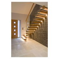 ACE Supports de bande de roulement d'escalier flottant Kits d'escalier flottant Escaliers flottants en bois