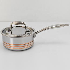 <span class=keywords><strong>Casserole</strong></span> en acier inoxydable à noyau de cuivre à 5 plis pot à lait cuisinière à <span class=keywords><strong>Induction</strong></span> taille 16cm18cm20cm22cm <span class=keywords><strong>pour</strong></span> l'ébullition de la cuisine domestique - Product Image 2