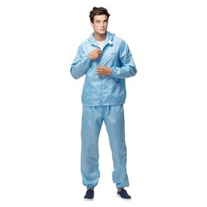 Comfortable Breathable Flame Resistant Anti-static Work Clothes Mesh Dust-Proof Safety Clothing - Product Image 4