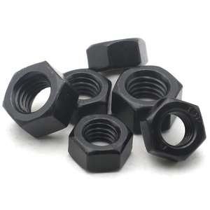 M2 M2.5 M3 M4 <b>M5</b> M6-M20 PA66 White or Black Nylon Hex Nut Hexagon Plastic Nuts Metric Thread Suit For <b>Screws</b> Bolts - Product Image 4