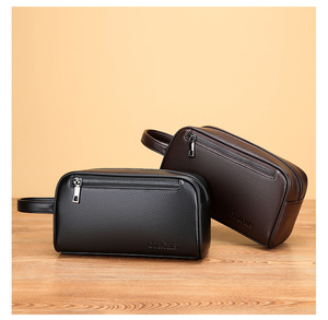 2025 Mới Thời Trang Người Đàn Ông Của Ly Hợp Túi Mật Khẩu Khóa Chống PU Da Túi Thủy Triều Công Suất Lớn Kinh Doanh Túi Tay Cho Nam Giới - Product Image 5