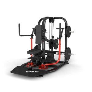 Máquina de Gimnasio Comercial para Ejercicios de Fuerza, Máquina de Pecho, Espalda y Hombros, Máquina Combinada de Pectorales y Espalda con Placas de Peso - Product Image 1