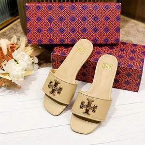 Sandales pour femmes, chaussures décontractées à empeigne en PU, style tendance, pantoufles, sandales <span class=keywords><strong>Tory</strong></span> <span class=keywords><strong>Burch</strong></span>, chaussures pour femmes - Product Image 3