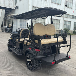 Shininglsv Nouveau design Chariot utilitaire à essence Voiture de golf 6 passagers Buggies 400CC Voiturette de golf 6 places levée au gaz - Product Image 6