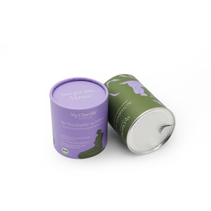 กล่องกระดาษทรงกระบอกย่อยสลายได้เองแบบกำหนดเองสำหรับบรรจุภัณฑ์อาหารพร้อมฝาปิดแบบลอกออกง่ายและปิดสนิท - Product Image 5