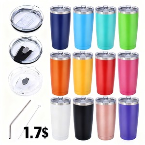 Caneca de Café de Viagem Personalizada com Logo, 20oz, Aço Inoxidável 304, Ecológica, Tumbler com Isolamento a Vácuo de Parede Dupla, Tampa para Bebidas Quentes e Frias - Product Image 1