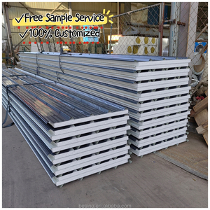 Kho trang web văn phòng container vật liệu xây dựng không thấm nước EPS Sandwich Panel EPS mở rộng <span class=keywords><strong>Polystyrene</strong></span> - Product Image 2