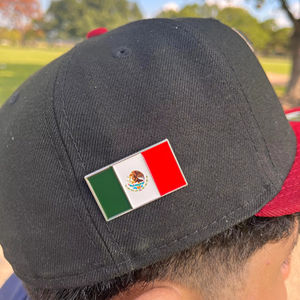 Pin de Solapa con Bandera, Novedad, Venta al por Mayor, para Ropa Mexicana, Bolsas, Camisetas, Broche de Esmalte para Sombrero, Insignia, Pin de Metal con Logotipo Personalizado - Product Image 1