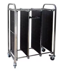 Hot-bán tùy chỉnh chống tĩnh điện esd-an toàn PCB lưu trữ Xe đẩy giỏ hàng với có thể điều chỉnh chủ cho phòng sạch sản phẩm an toàn - Product Image 2