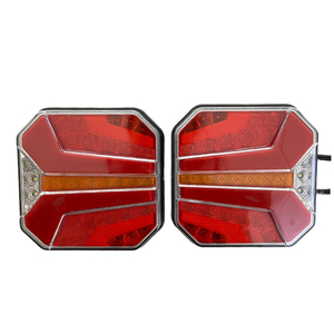 Feu Stop Carré Néon HAMBURGER <span class=keywords><strong>6</strong></span> Fonctions <span class=keywords><strong>Clignotant</strong></span> Dynamique 24 <span class=keywords><strong>Volts</strong></span> - Product Image 3