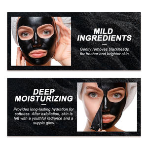 2025 Offre Spéciale charbon actif noir Peel Off masque facial nettoyage en profondeur masque facial hydratant - Product Image 4
