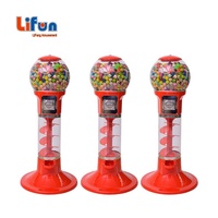 Distributeur automatique de bonbons, de balles rebondissantes et de capsules de jouets à monnayeur, modèle LIFUN personnalisé, vente en gros d'usine