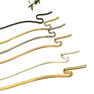 jiangc (09430) Omenatore a forma di serpente interamente in rame, lunghezza 150 mm - Product Image 2