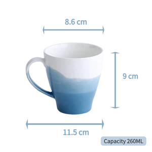 Design moderno vendita calda tazza in ceramica da 260ML tazza collocazione diversa per scegliere un'ampia applicazione da usare da solo e per il Set <span class=keywords><strong>di</strong></span> pentole - Product Image 2