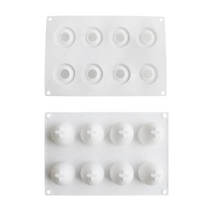 Khuôn làm bánh mousse trứng Phục Sinh silicon 8 ngăn, dễ sử dụng, dụng cụ làm bánh, khuôn silicon làm bánh mousse và xà phòng - Product Image 5