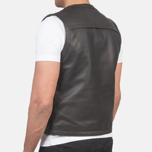Wholesale <b>Men's</b> Polyester/Cotton <b>Vest</b> Customized Winter Outer Wear Windproof Breathable Eco-Friendly New Design - Product Image 4