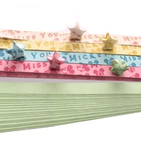 Ruban à paillettes Wish Shinny Lucky Fold Paper Strip Love-Style Origami Star Paper Crafts