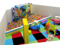 Bettaclay anak-anak bermain Area nakal Castle dalam ruangan lembut perlengkapan bermain dalam ruangan rumah tempat bermain untuk anak-anak