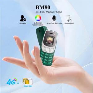 Nouveau <span class=keywords><strong>téléphone</strong></span> portable mini BM80 4G LTE double SIM avec numérotation rapide, recomposition automatique, enregistreur d'appels automatique, lecteur de <span class=keywords><strong>musique</strong></span>, liste noire - Product Image 3