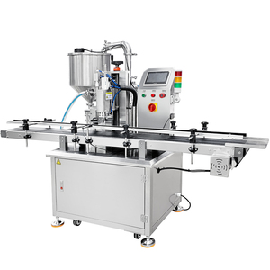 Automatic Single Liquid Filling Machine Vertical Single Head Cosmetic Cream Filling Machine Liquid Paste Sealing Capping Machine - Product Image 1