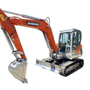 Excavator Crawler Hidrolik Doosan DX60 6 Ton Bekas Pakai dengan Mesin Gearbox PLC-Grosir untuk Pengecer - Product Image 3