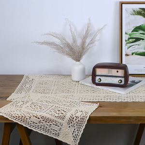 Camino <span class=keywords><strong>de</strong></span> <span class=keywords><strong>mesa</strong></span> <span class=keywords><strong>de</strong></span> ganchillo hecho a mano con patrones geométricos Diseño <span class=keywords><strong>de</strong></span> decoración <span class=keywords><strong>de</strong></span> boda y Navidad Camino <span class=keywords><strong>de</strong></span> <span class=keywords><strong>mesa</strong></span> <span class=keywords><strong>de</strong></span> encaje - Product Image 3