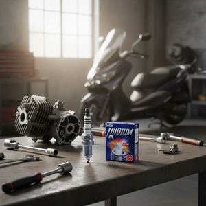 หัวเทียน CR7EIX Buj 2007-2009 KYMCO xciting 500 iridyum - Product Image 3