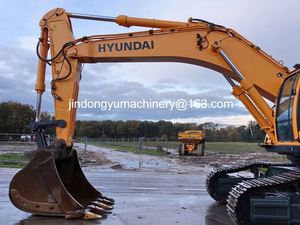 Excavatrice sur chenilles de grande taille Hyundai de 52 tonnes, modèle R520LC-9, fabrication sud-coréenne, excavatrice sur chenilles de 50 tonnes, Robex 520 - Product Image 6
