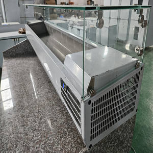 Risparmio energetico Freezer tavolo <span class=keywords><strong>frigorifero</strong></span>/3 porta di chiusura piano di lavoro di raffreddamento <span class=keywords><strong>con</strong></span> prezzo <span class=keywords><strong>basso</strong></span> - Product Image 2