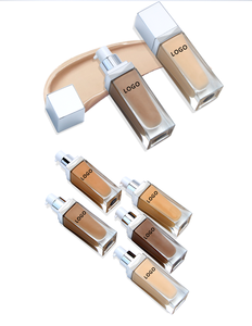 14 colori argento quadrato trasparente tubo di fondazione private label <span class=keywords><strong>copertura</strong></span> completa fondotinta liquido impermeabile e opaco - Product Image 5