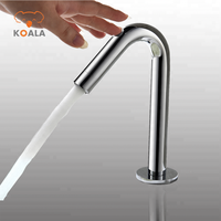 Robinet électronique à capteur tactile Koala avec cartouche en céramique, à poser sur comptoir, sans poignées, design moderne pour usage hôtelier