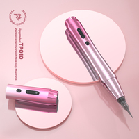 Étiquetage privé TP010 Dermographe Maquillage Kit de machine de maquillage permanent sans fil La plus récente machine de microblading des sourcils sans fil