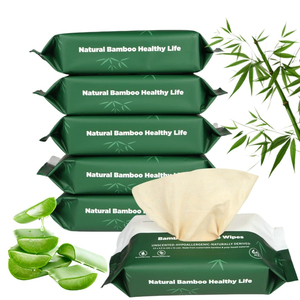 Muestra Gratuita de Toallitas Húmedas Biodegradables, Naturales, Desechables y Compostables, de 1 a 120 Unidades - Product Image 2