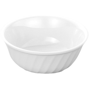 Tazón de melamina blanco de tamaño pequeño para condimentos o salsas, vajilla para fiestas, diseño de color sólido - Product Image 2