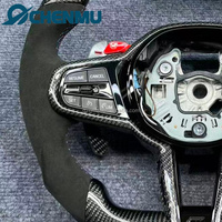 Volant en fibre de carbone et suède pour BMW G30 G31 G38 G20 G11 G08 G02 G05 G18 G21 G28 G22 G23 G26, Plug and Play