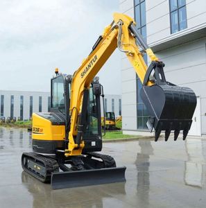Miniexcavadora Shantui SE36SR de 3.6 Toneladas con Cola Corta, Motor Yanmar, Orugas de Goma, Máquina Compacta Lista para Enviar - Product Image 3