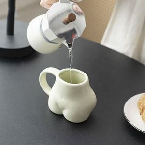 Ins popo heykel tasarım vücut popo fincan kupalar 310ml yaratıcı kahve fincan heykel eğlenceli eşek fincan seramik kadın Butty kulplu bardak - Product Image 6